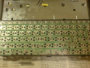 EeePC Reperatur - Kontaktfolie