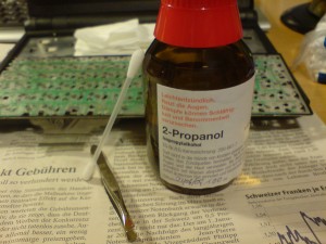 EeePC Reperatur - Reinigungsmittel